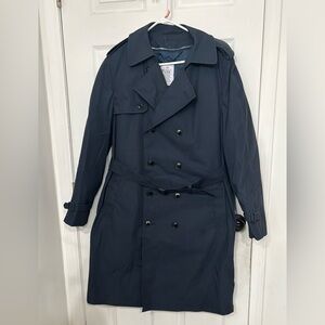 Defense Logistics Agency Defender Collection Navy Trench Coat